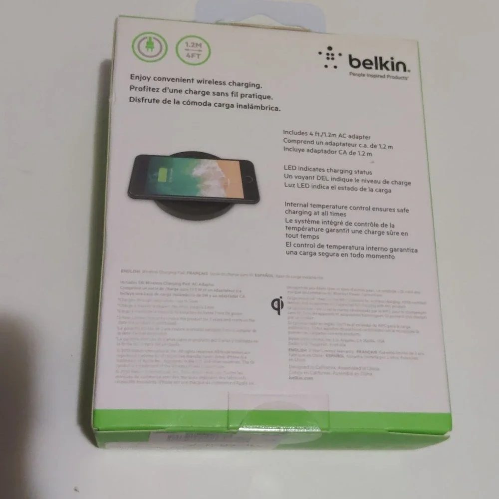 Belkin Boost Up Wireless Charging Pad 5W Qi Wireless Charger for iPhone Samsung